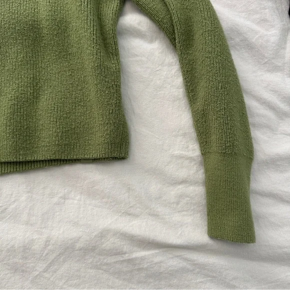 lululemon athletica Sage Green mock Sweater - Picture 2 of 6